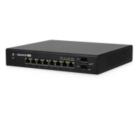 Ubiquiti 10p EDGEswitch (8x100/1000Mbit 2xSFP) PoE+ - 323494 - zdjęcie 2